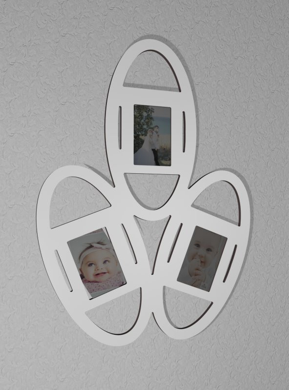 Ahşap Soy Ağacı Fotoğraf,Resim Çerçevesi Çerçeve-04310byz ürün görseli 1