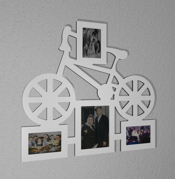 Ahşap Soy Ağacı Fotoğraf,Resim Çerçevesi Çerçeve-04316byz ürün görseli 1