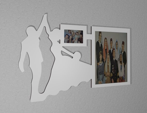 Ahşap Soy Ağacı Fotoğraf,Resim Çerçevesi Çerçeve-04319byz ürün görseli 1