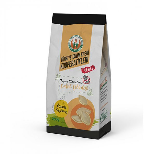 Tarım Kredi Kavrulmuş Kabak Çekirdeği Tuzsuz 250 Gr ürün görseli 1