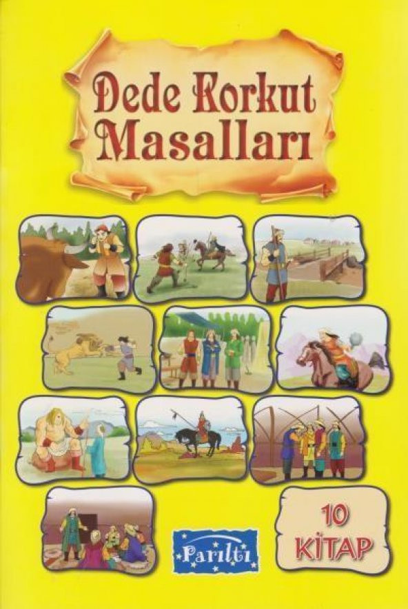 Dede Korkut Masalları 10 Kitap Takım ürün görseli 1