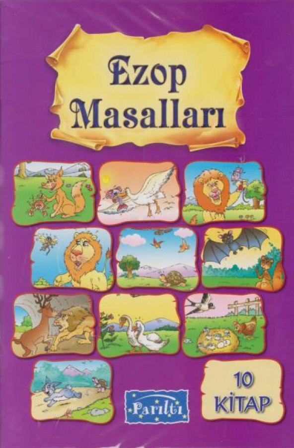 Ezop Masalları 10 Kitap Takım ürün görseli 1