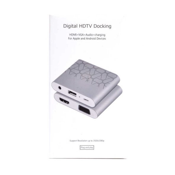 Zore QT-9167 Telefondan Görüntü Aktarıcı HDMI HDTV Adaptör ürün görseli 1