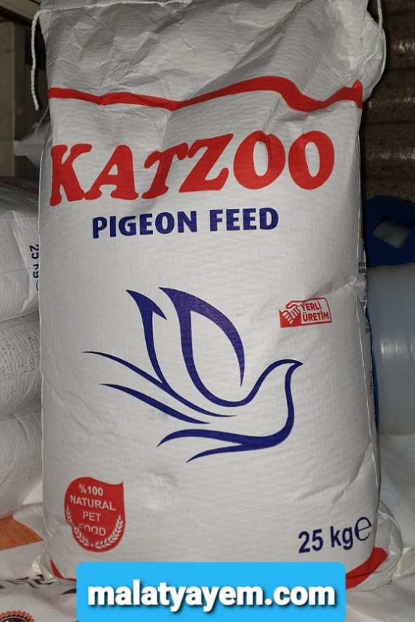 Katzoo Bezelyesiz Özel Karışık Güvercin Yemi 20Kg ürün görseli 1