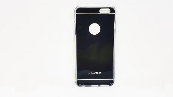 iPhone 6 Plus -6S Plus Siyah Silikon Kılıf - Resim 3