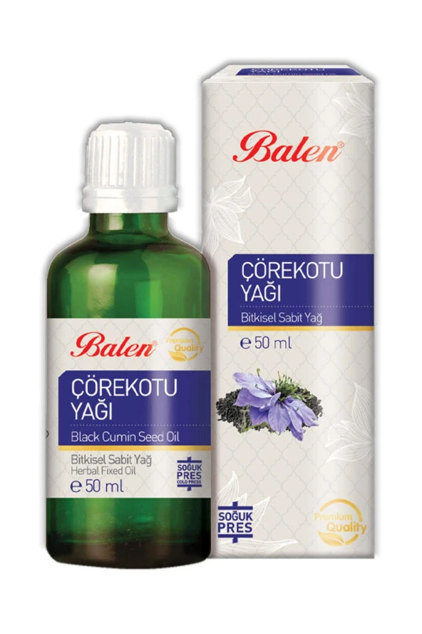 Balen Çörekotu Yağı Soğuk Pres 50 ml ürün görseli 1