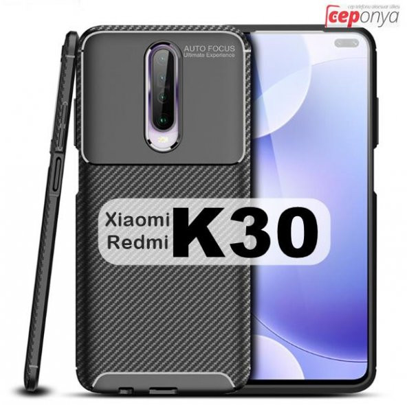 Redmi K30 Elde Kaymayan Kamera Korumalı Ultra Koruma Kılıf ürün görseli 1