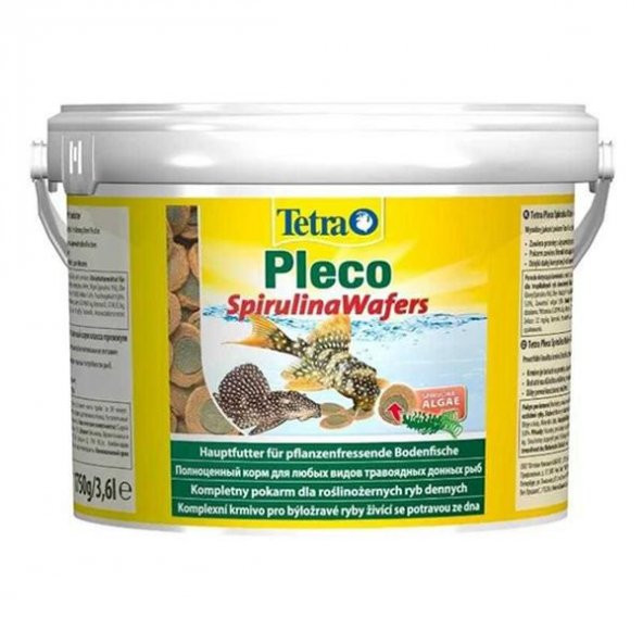 Tetra Pleco Veggie Wafers 250 gr Skt:01/2029 Kovadan Bölme Anadolu Pet Ürünüdür ürün görseli 1