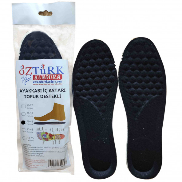 Ayakkabı İç Astarı Yarı Ortapedik Topuk Destekli ürün görseli 1