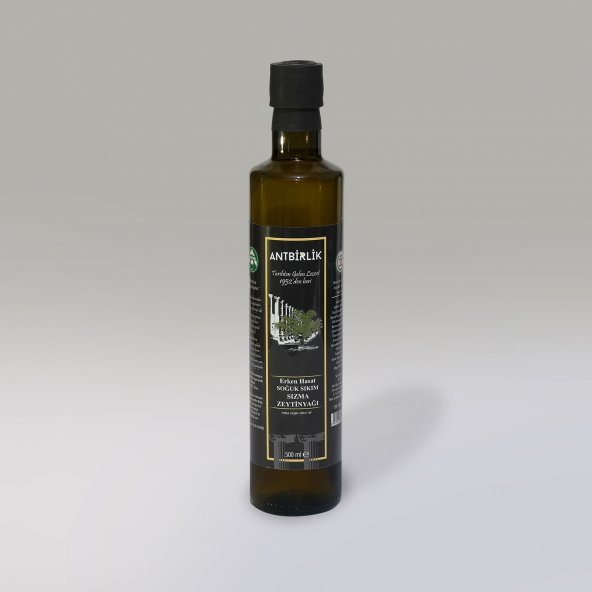 ANTBİRLİK 500ML ERKEN HASAT SOĞUK SIKIM SIZMA ZEYTİNYAĞI ürün görseli 1