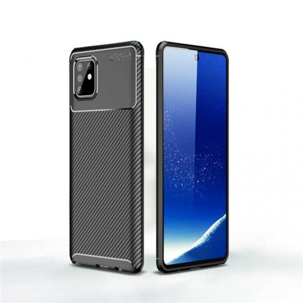 Galaxy A81 (Note 10 Lite) Elde Kaymayan Kamera Korumalı Kılıf ürün görseli 1