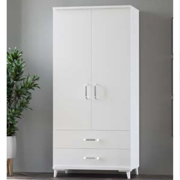 2 Kapılı Dolap - 90 cm - Resim 2