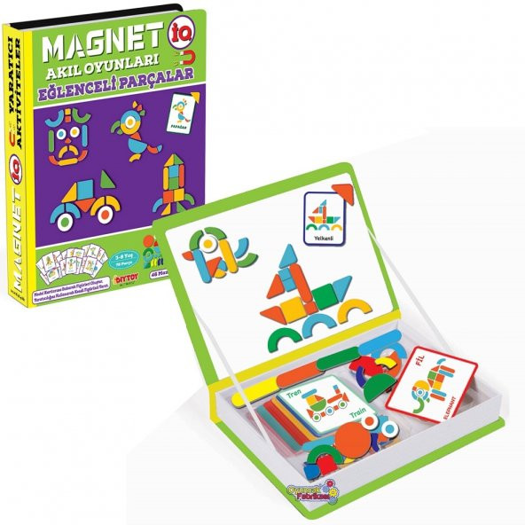 Magnet IQ Eğlenceli Parçalar ürün görseli 1