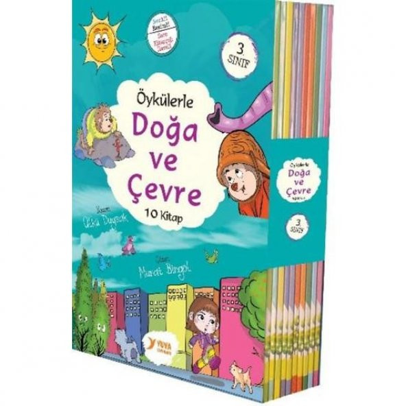 Öykülerle Doğa ve Çevre 3. Sınıflar İçin 10 Kitap Set ürün görseli 1