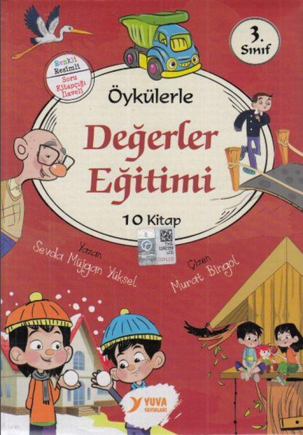 Öykülerle Değerler Eğitimi 3. Sınıflar İçin 10 Kitap Set ürün görseli 1