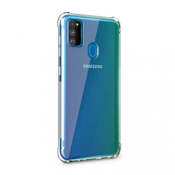 Galaxy M30S Köşeleri Airbagli Ultra Koruma Anti Şok Kılıf ürün görseli 1