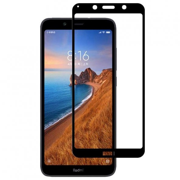 Bufalo Xiaomi Redmi 7A / 7A Pro NANO 10D Cam Ekran Koruyucu Siyah ürün görseli 1
