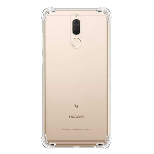 Huawei Mate 10 Lite Köşeleri Korumalı Anti Şok Şeffaf Kılıf ürün görseli 1