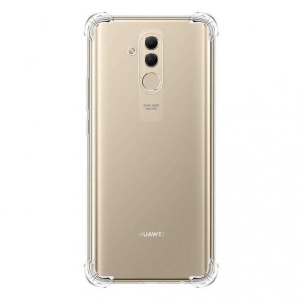 Huawei Mate 20 Lite Köşeleri Airbagli Anti Şok Şeffaf Kılıf ürün görseli 1