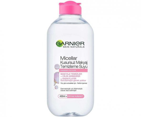 Garnier Saf  Temiz Micellar Kusursuz Makyaj Temizleme Suyu 400 ml ürün görseli 1