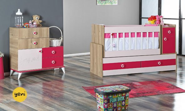 Elit Pembe Bebek Odası Takımı - Resim 2