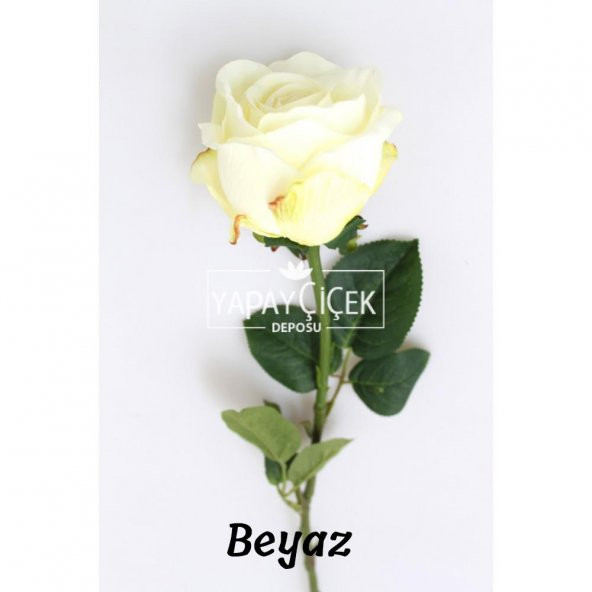 Yapay Orjinal Açmış Gül Dalı 62 cm 6 Renk - Resim 3