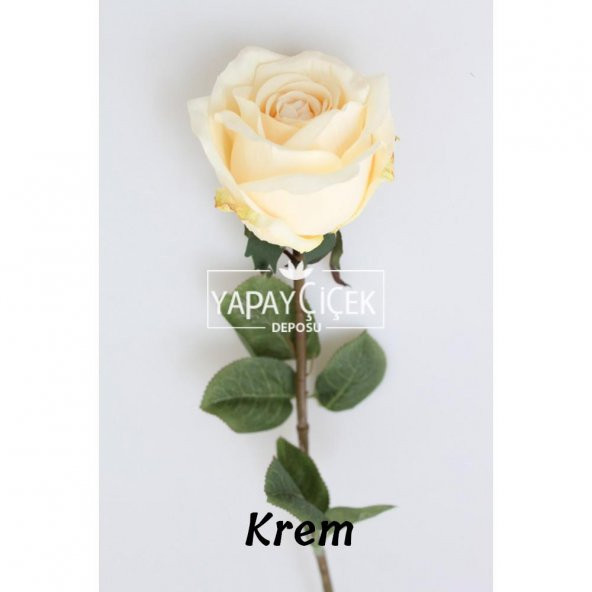 Yapay Orjinal Açmış Gül Dalı 62 cm 6 Renk - Resim 4