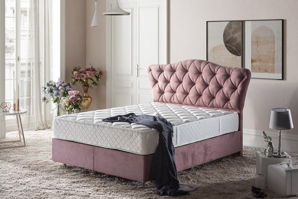Niron Daisy 200x200 cm Çift Kişilik  Lüks Ortopedik Orta Sert Yatak ürün görseli 1