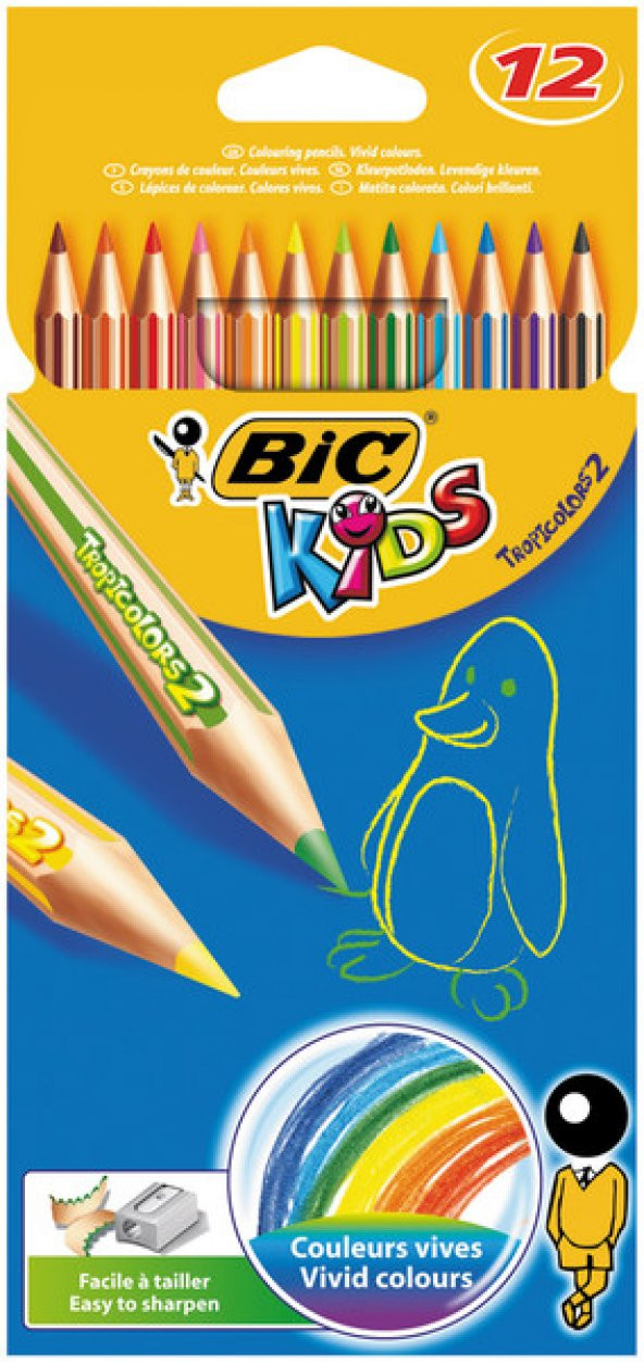 BIC 12 RENK KURUBOYA ürün görseli 1