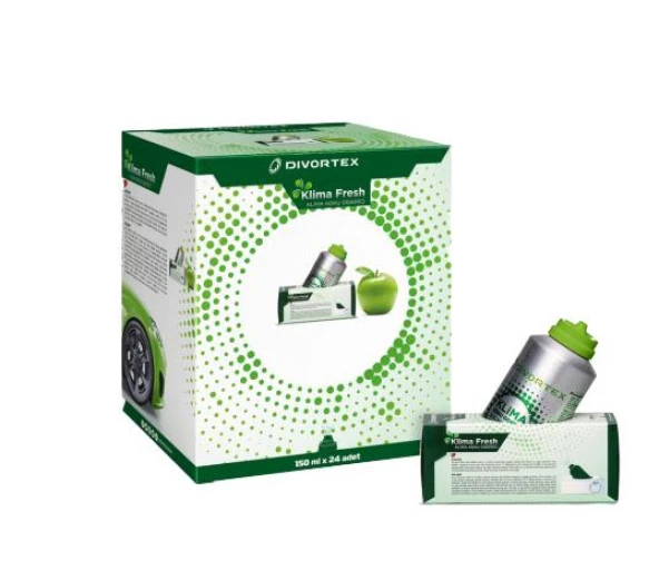 Divortex Klima Fresh Temizleyici (Klima Bombası) 150 ml x 24 Adet ürün görseli 1