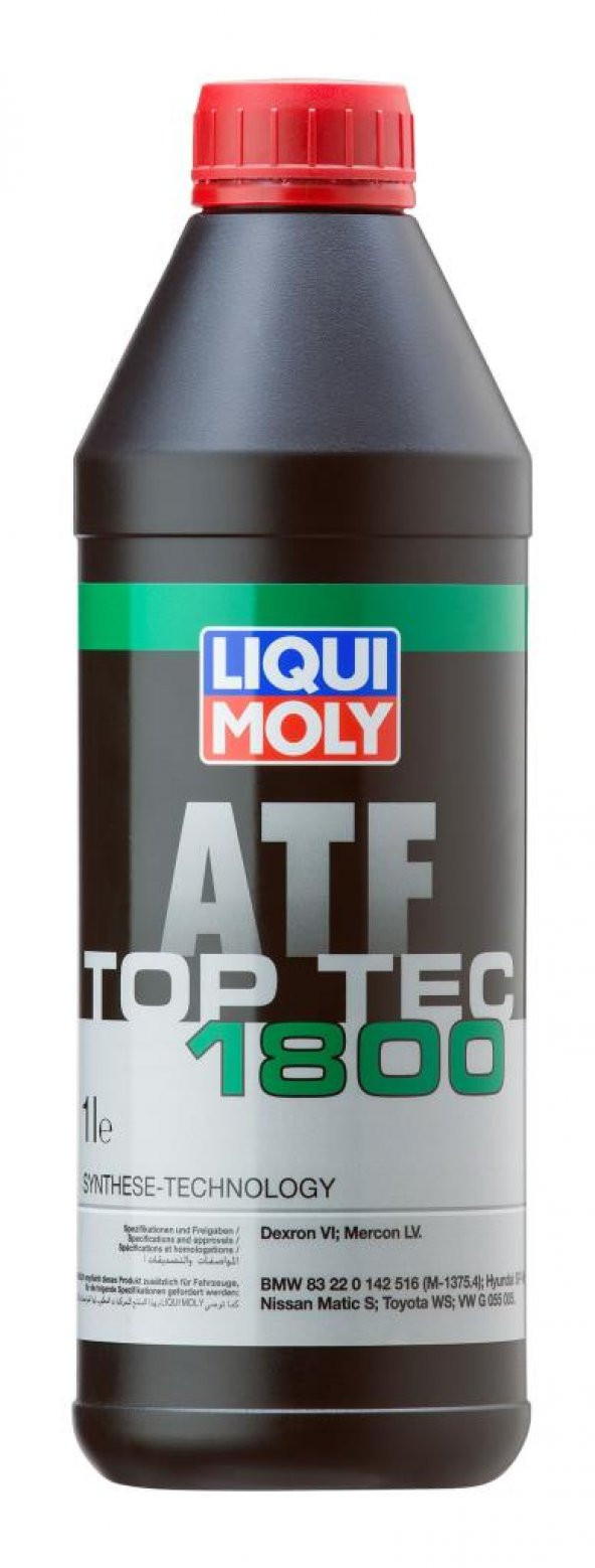 Liqui Moly Top Tec ATF 1800 Otomatik Şanzıman Yağı 1 Lt. 3687 ürün görseli 1