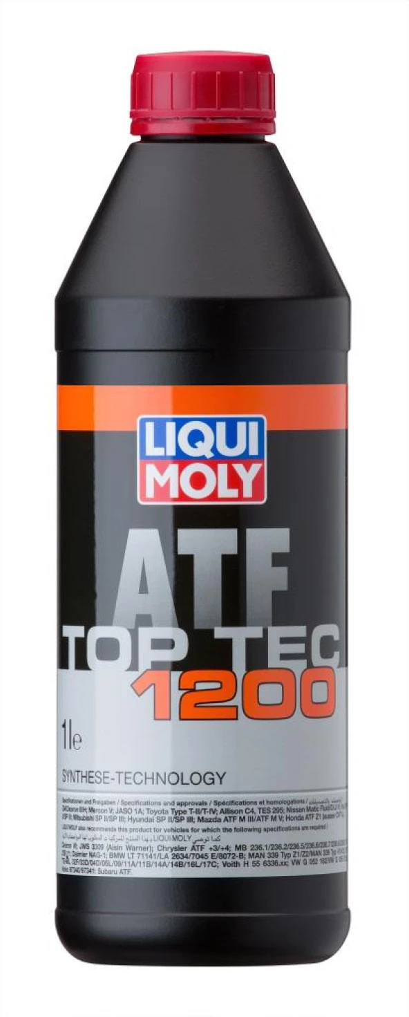 Liqui Moly Top Tec ATF 1200 Otomatik Şanzıman Yağı 1 Lt. 3681 ürün görseli 1