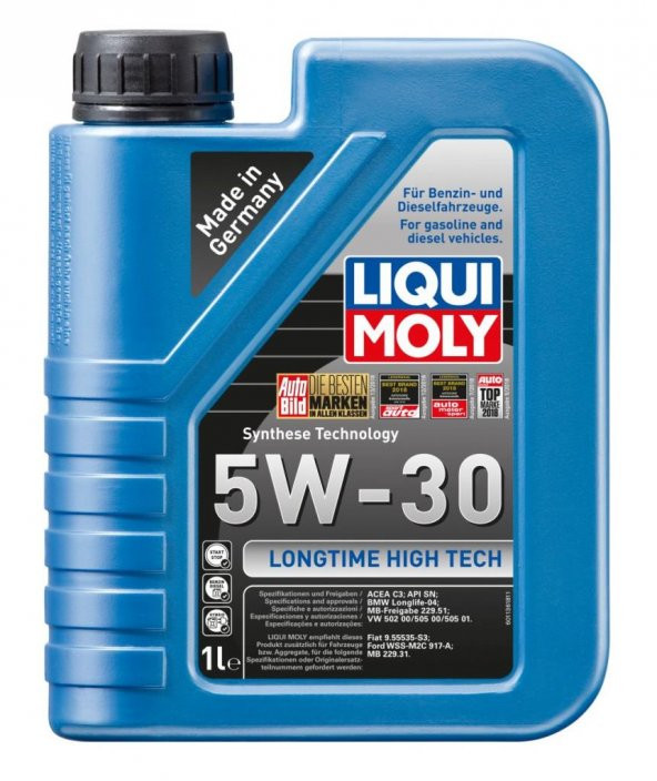 Liqui Moly 5W30 Motor Yağı DPFli Sentetik Yağ 1 lt. 9506 ürün görseli 1