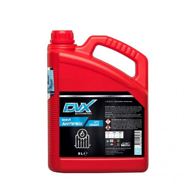 DVX -57° Organik Mavi Antifriz 3 Lt. ürün görseli 1