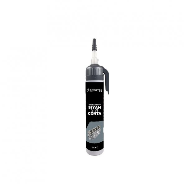 Divortex RTV Siyah Sıvı Conta 200 ml. ürün görseli 1