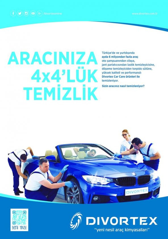 Vortex Deep Ocean Oto ve Ortam Parfümü 5 kg. - Resim 4