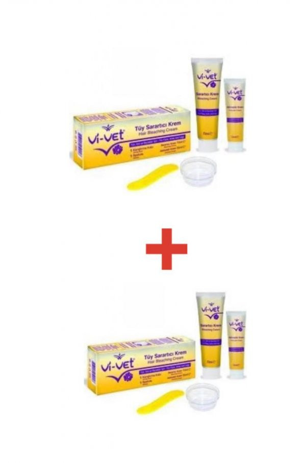 Vi-Vet Tüy Sarartıcı Krem 70 ml + 35 ml 2 Ad. ürün görseli 1