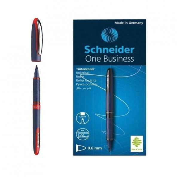 SCHNEIDER ONE BUSINESS ROLLER 06mm KIRMIZI 10LU KU ürün görseli 1