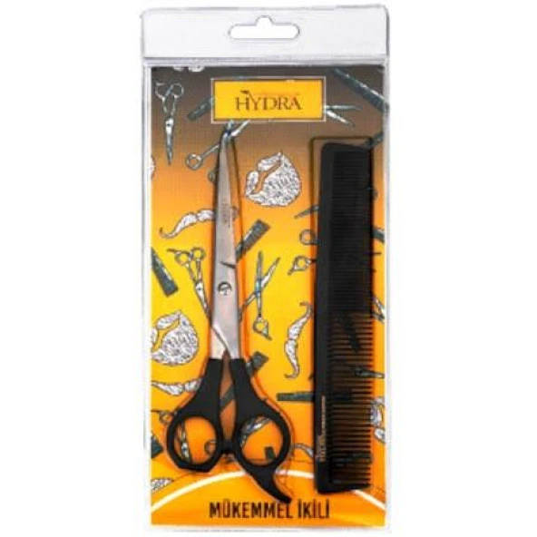 Tarko Hydra Berber Makası + Tarak Set 700 Mükemmel İkili ürün görseli 1