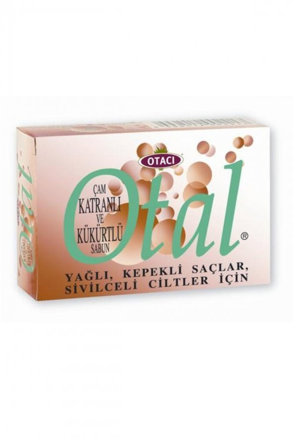 Otacı Otal Çam Katranlı Ve Kükürtlü Sabun 80gr ürün görseli 1