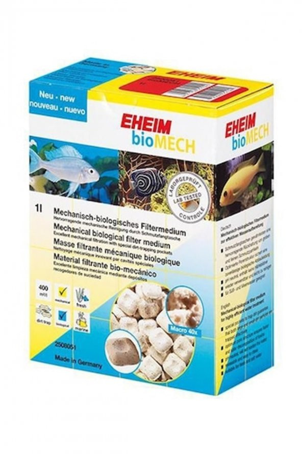 Eheim BioMech 1 L Akvaryum Filtre Malzemesi ürün görseli 1