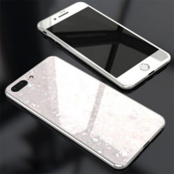 iPhone 7 Kılıf Voero Desenli 360 Magnet Case - Resim 3