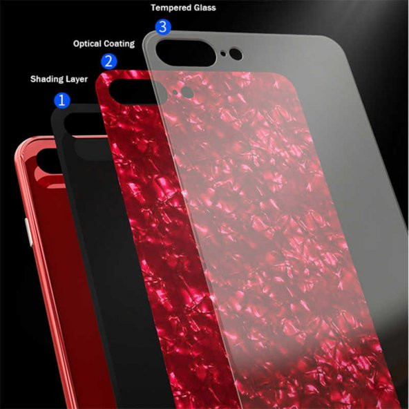 iPhone 7 Kılıf Voero Desenli 360 Magnet Case - Resim 7