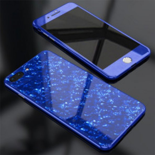 iPhone 7 Kılıf Voero Desenli 360 Magnet Case - Resim 10