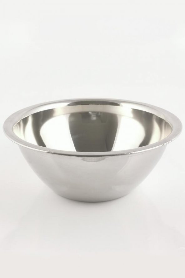 24cm Paslanmaz Çelik Hazırlık Karıştırma Kabı - Resim 2