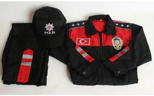 Çocuk Yunus Polis Kostümü ürün görseli 1