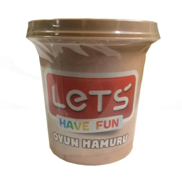 LETS OYUN HAMURU 150 gr TEN RENGI TEKLI (L8340-12) ürün görseli 1