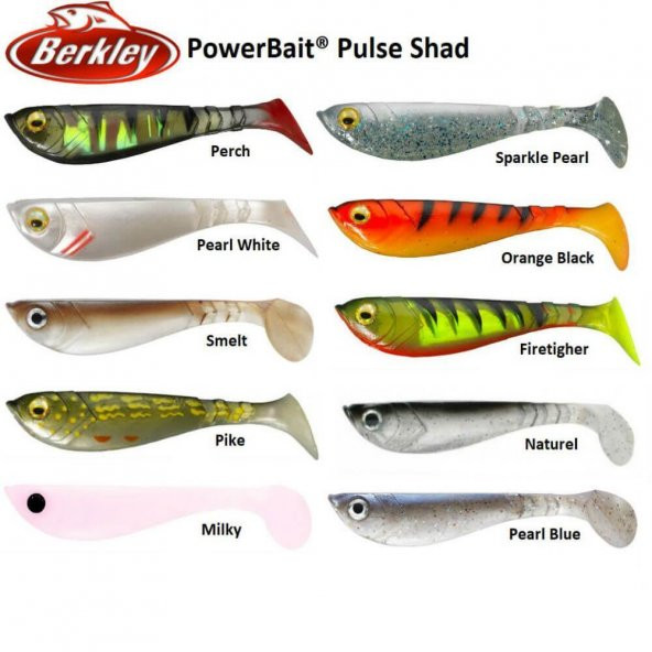 Berkley Powerbait Pulse Shad 8 cm Sahte Balığı 1 Adet ürün görseli 1