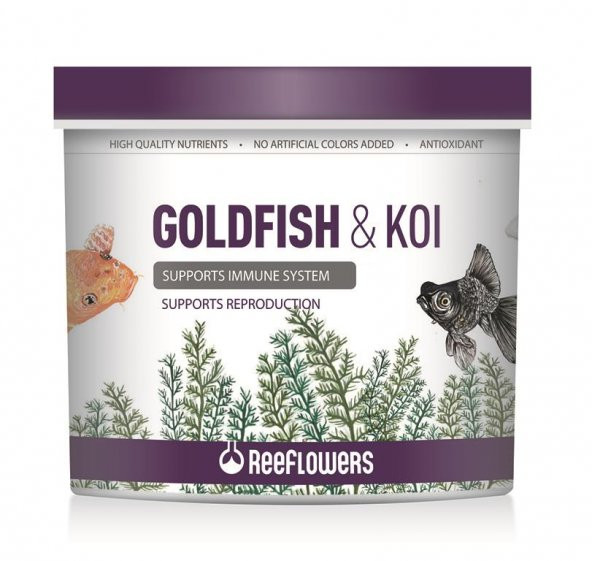 ReeFlowers Goldfish ve Koi Balık Yemi 250 Ml ürün görseli 1