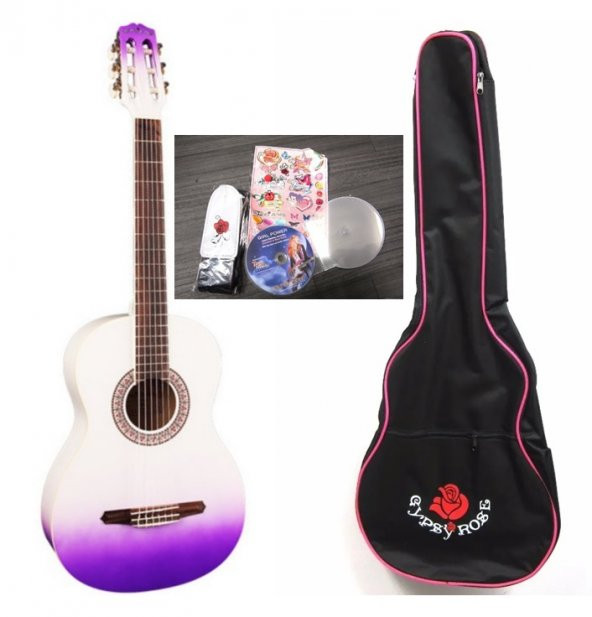 VALENCIA GRC1KPUB KLASİK GİTAR GYPSY ROSE SET (GIGBAG, STRAP, STICKE KLASİK GİTAR GYPSY ROSE SET (GIGBAG, STRAP, STICKER)
GIRL ROCKSTAR SET ürün görseli 1